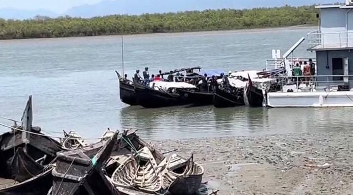 পালিয়ে এলো মিয়ানমারের আরও ৫ সীমান্তরক্ষী